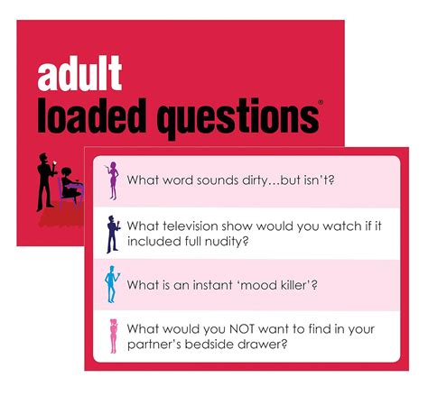 loaded questions adults questions list|loaded questions game list.